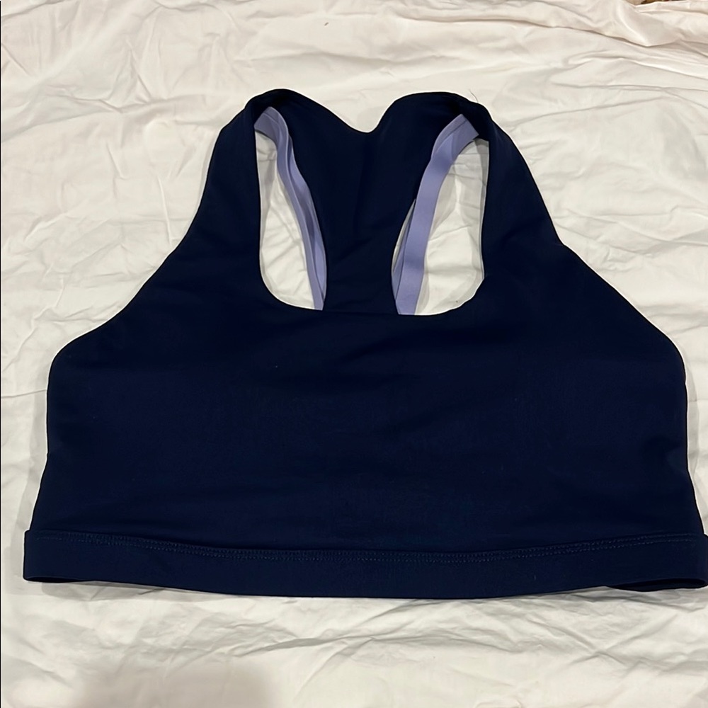 Fabletics Women's Navy Sports Bra